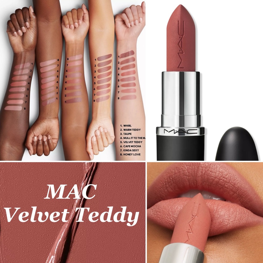 MAC Cosmetics Velvet Teddy Lipstick - Soft Nude